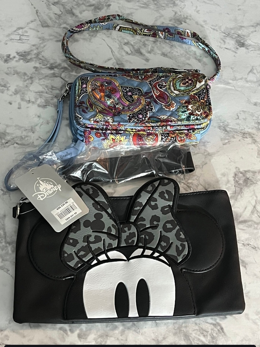 STEAL! Disney Parks Minnie + Vera Bradley Crossbody Wallet & Clutch Wallet